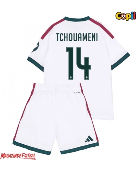 Real Madrid Aurelien Tchouameni #14 Echipament de Fotbal Replică 2026-27 Copii Acasa (+ Șorturi)